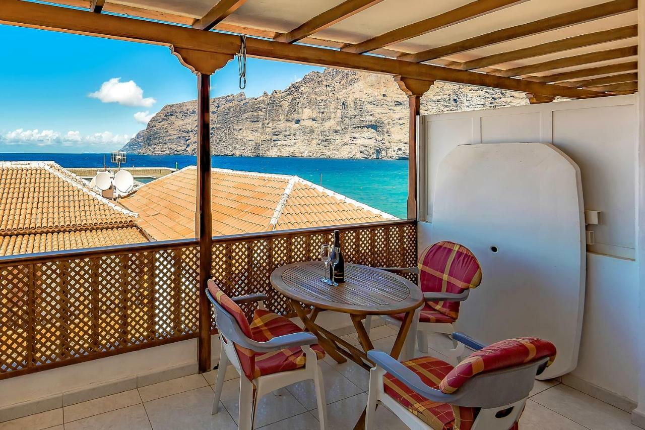 First Line Beach Front 2 Bedroom Apartment Los Gigantes サンティアゴ・デル・テイデ エクステリア 写真